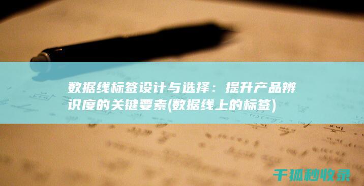 数据线标签设计与选择：提升产品辨识度的关键要素 (数据线上的标签)