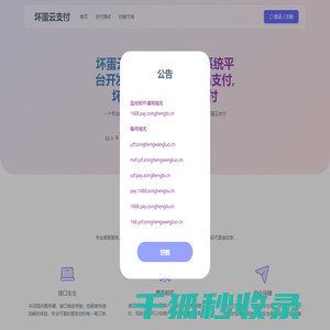 坏蛋云支付
